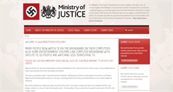 Desktop Screenshot of ministryofjustice.info